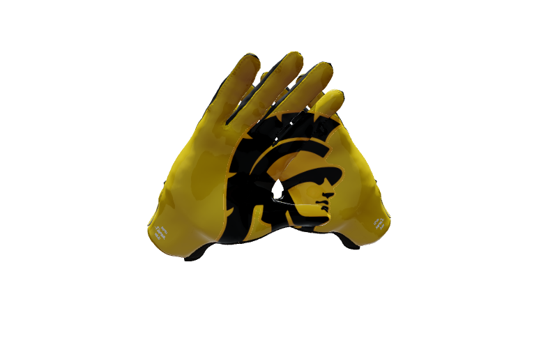 Custom Created Football Glove 701513