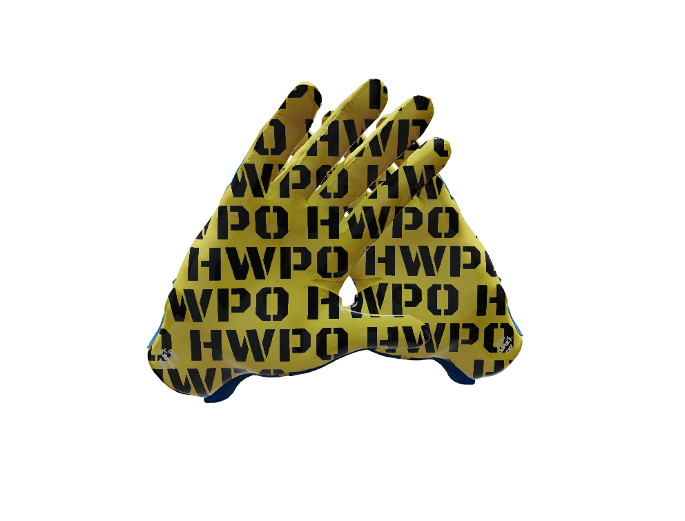 Custom Created Football Glove 220933