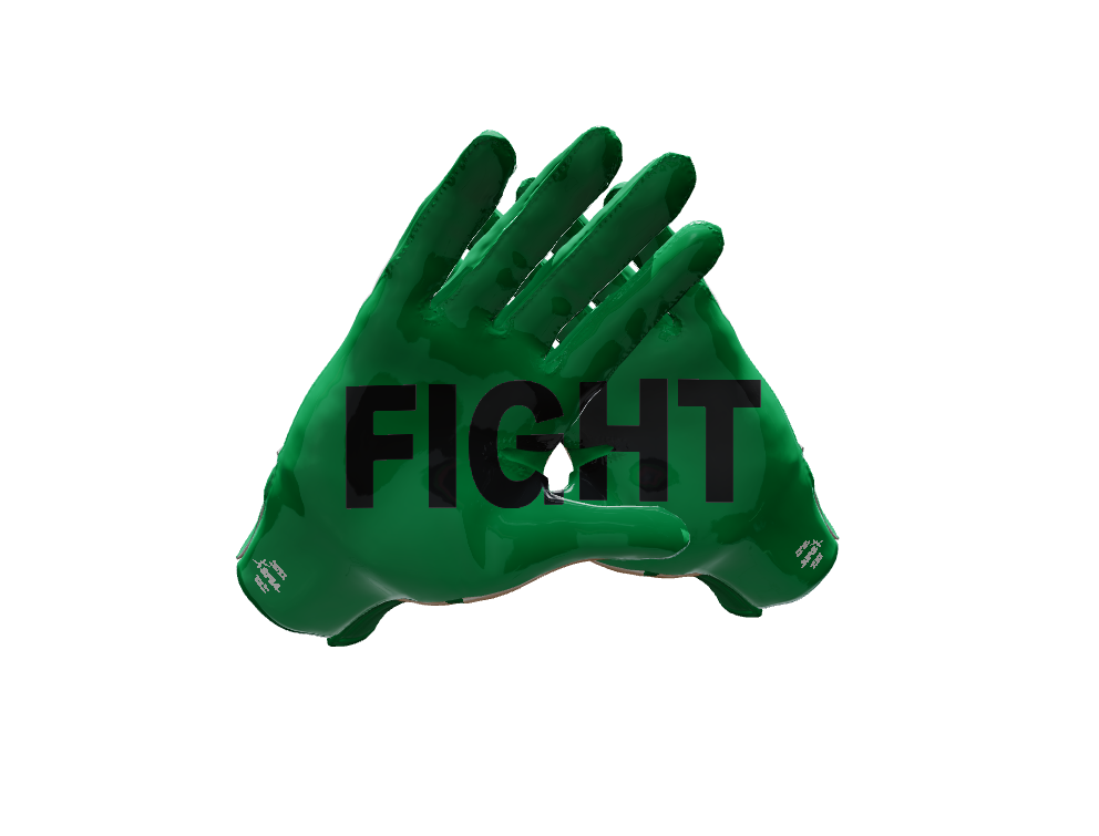 Custom Created Football Glove 943063