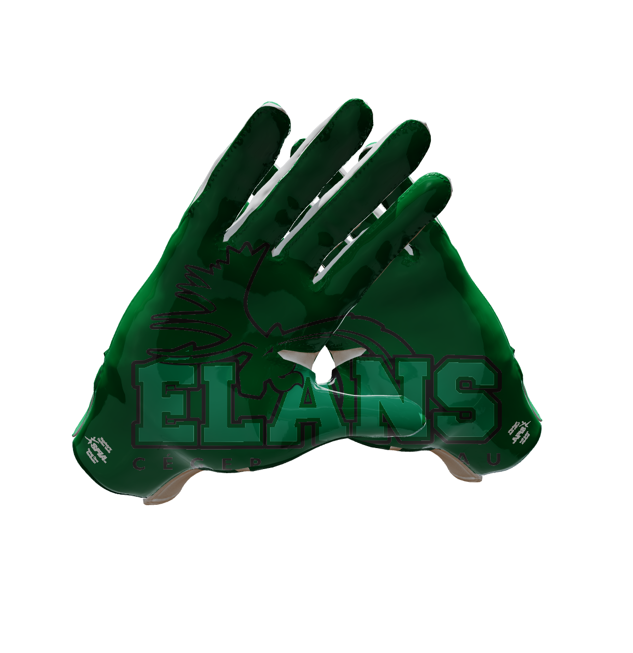 Custom Created Football Glove 548452