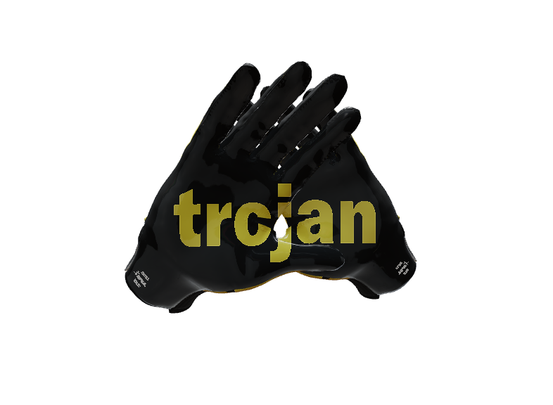 Custom Created Football Glove 667061