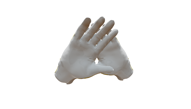 Custom Created Football Glove 993646