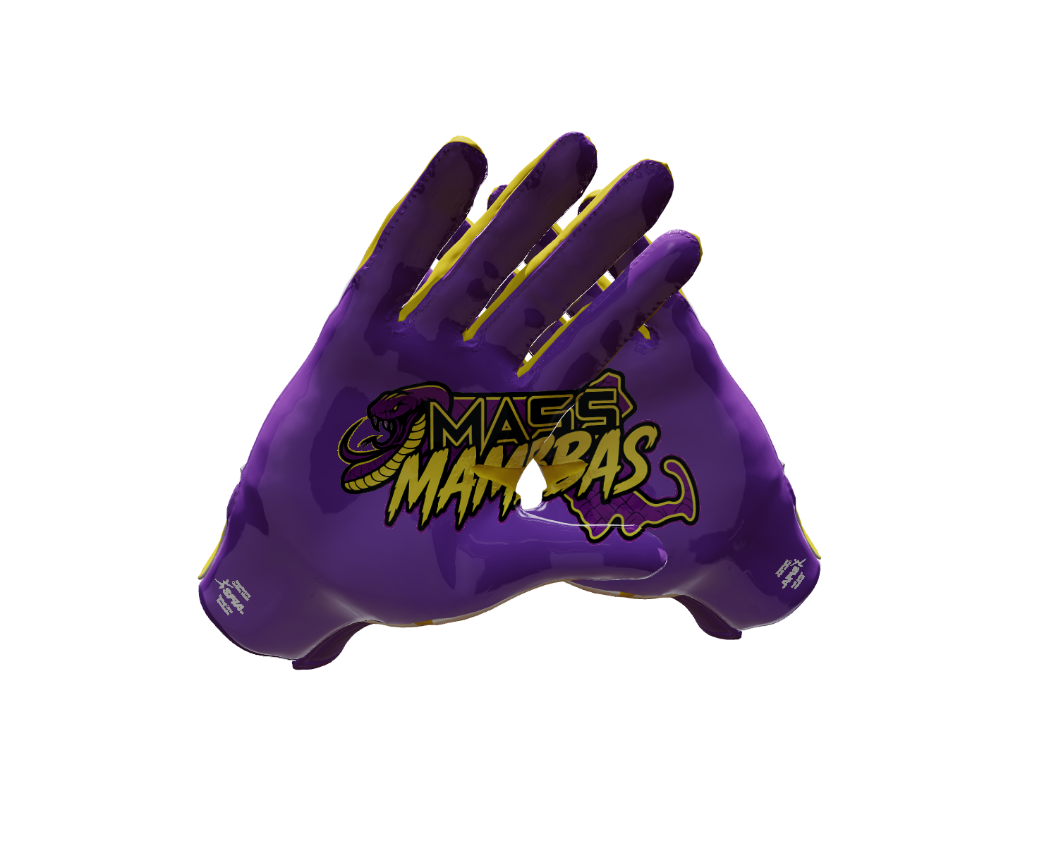 Custom Created Football Glove 223074