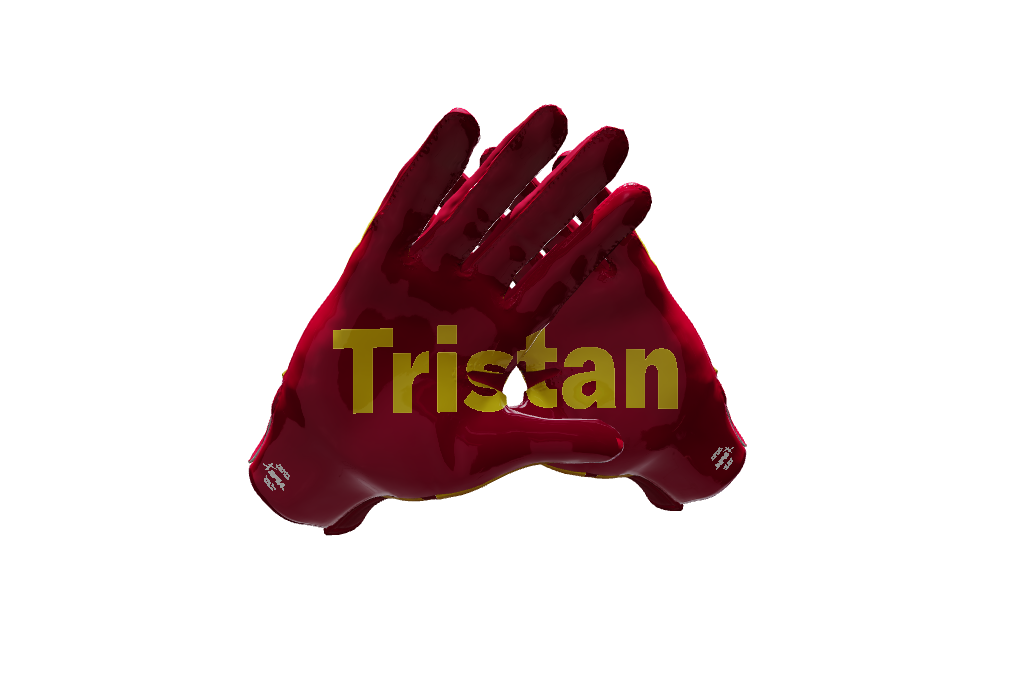 Custom Created Football Glove 267918