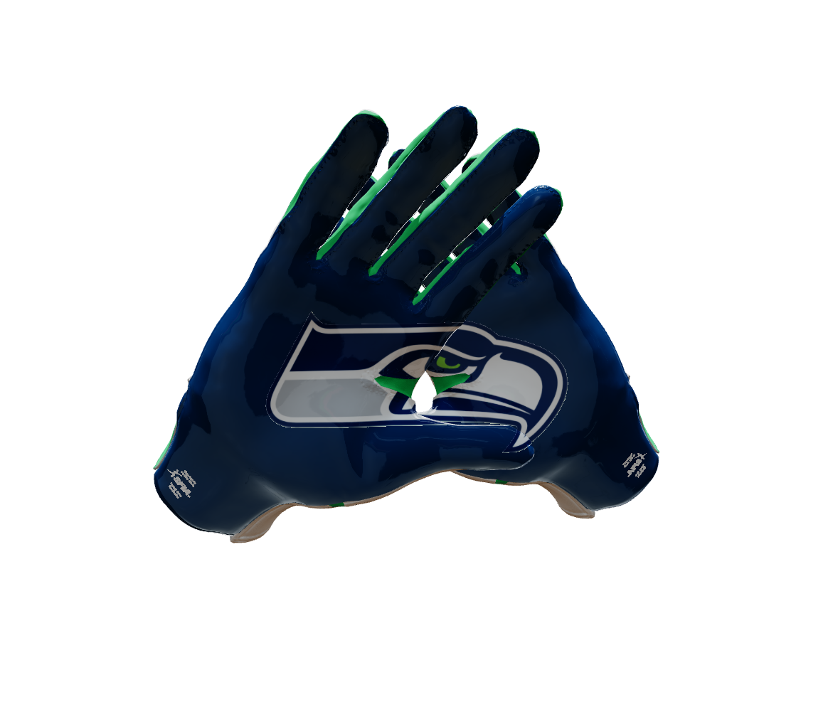 Custom Created Football Glove 439902