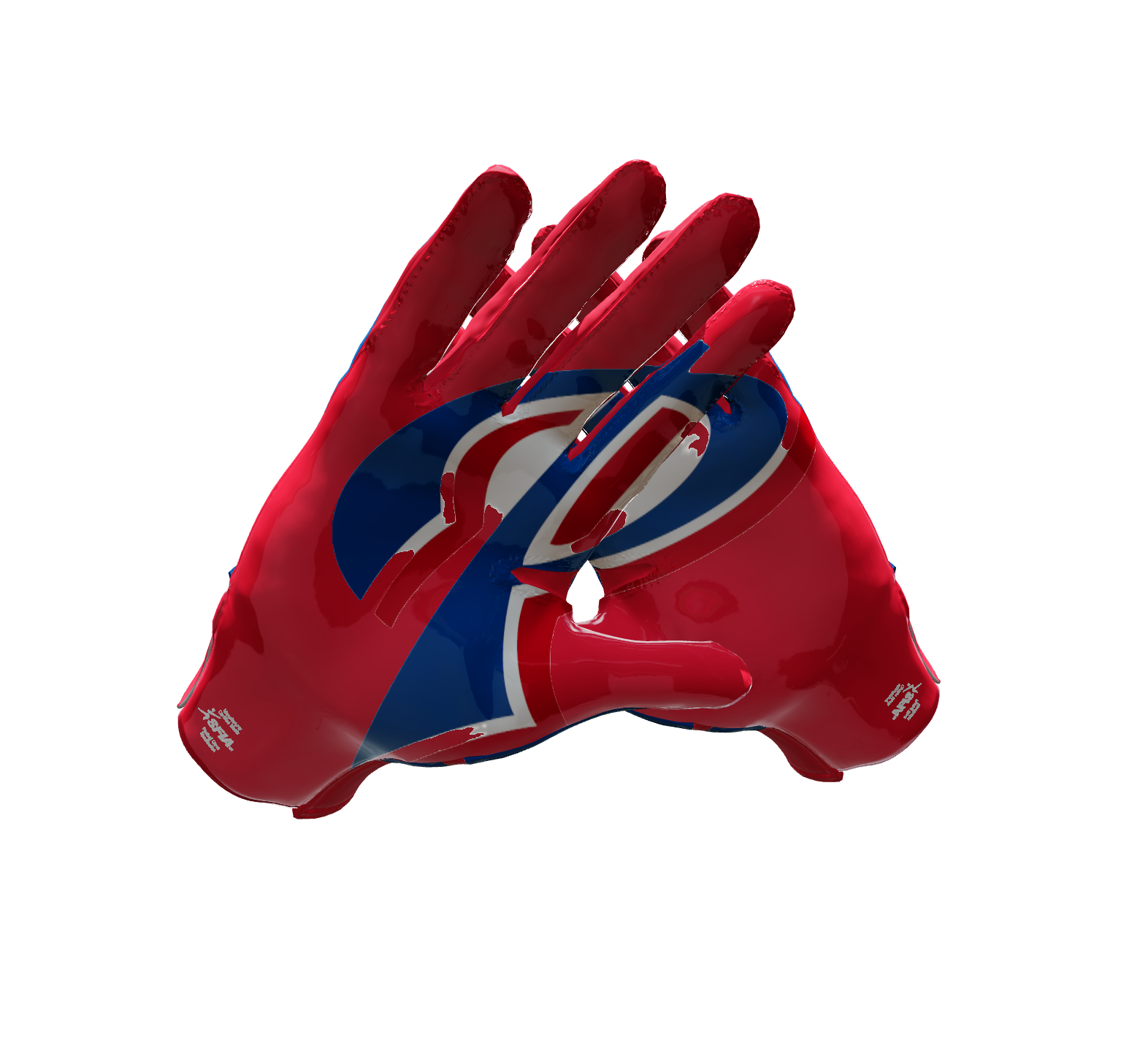 Custom Created Football Glove 907719