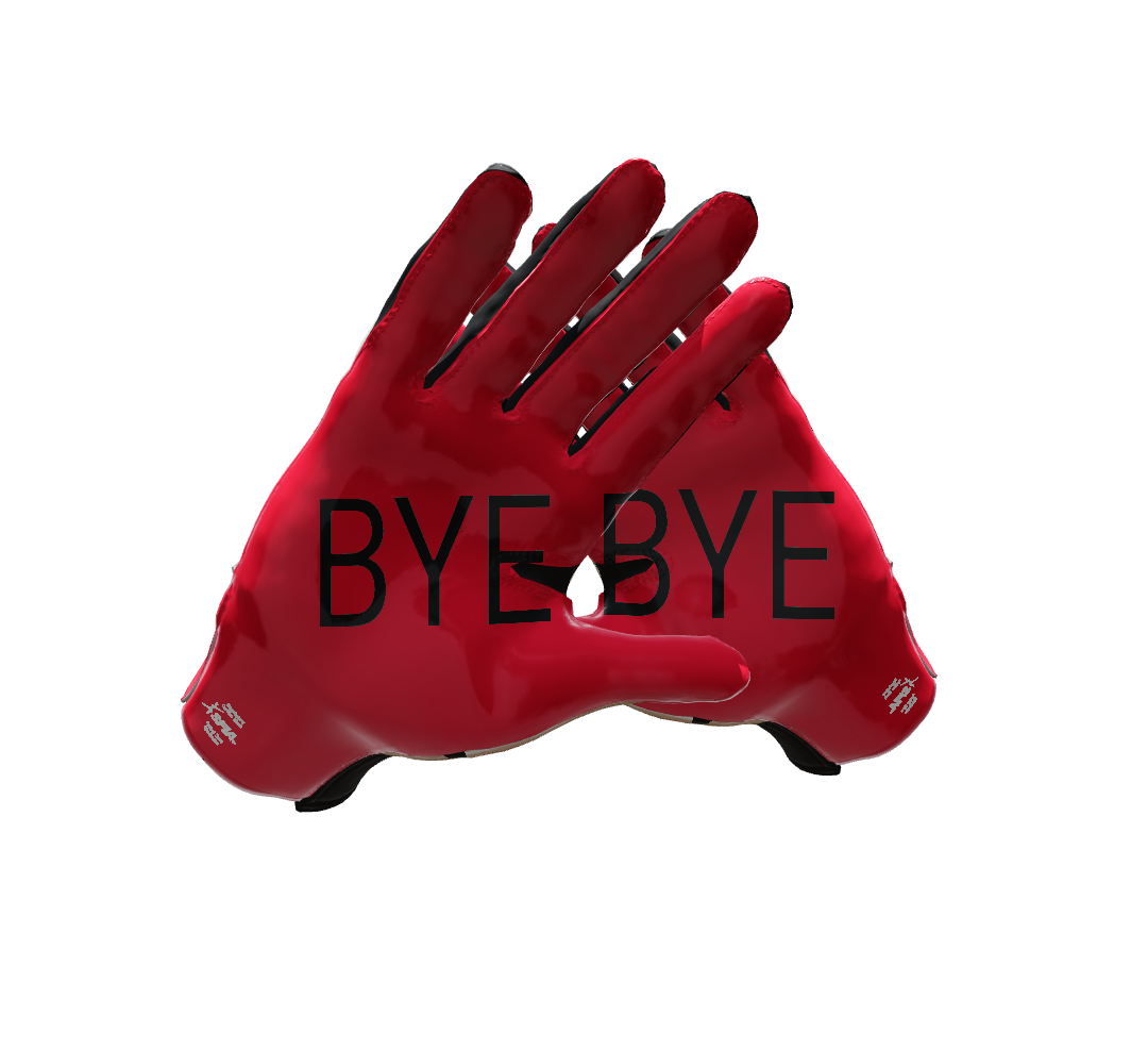 Custom Created Football Glove 525409