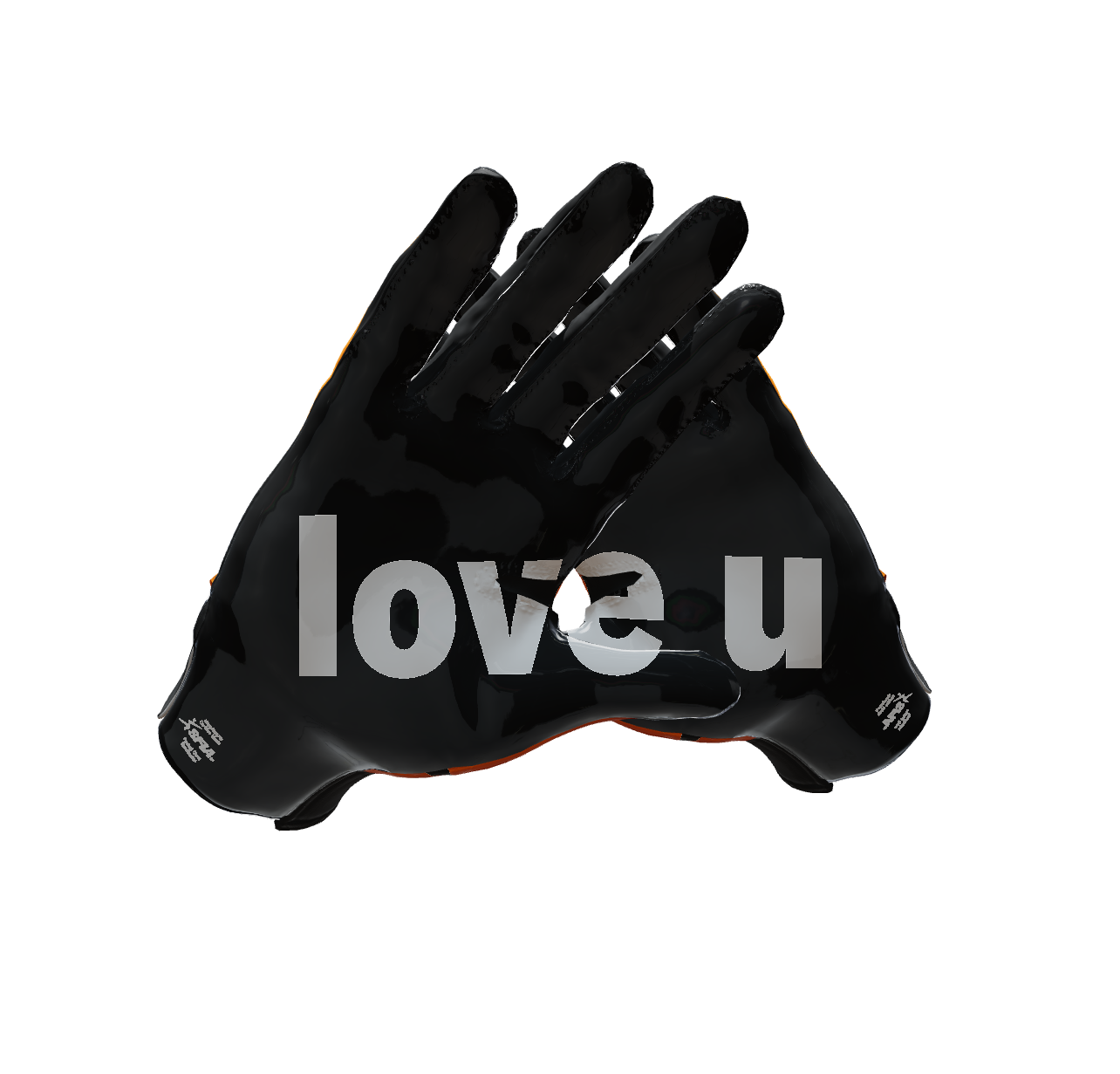 Custom Created Football Glove 952100