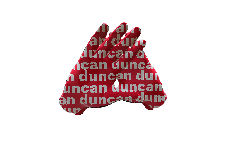 Custom Created Football Glove 723125