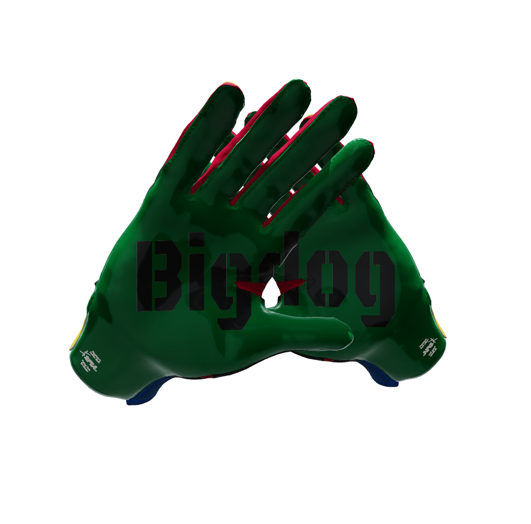 Custom Created Football Glove 221448