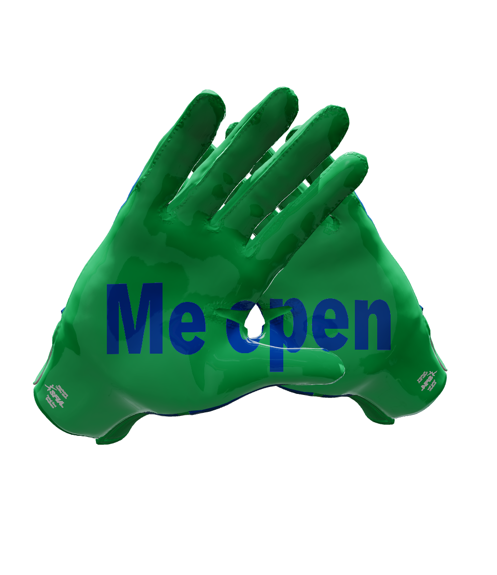 Custom Created Football Glove 824863
