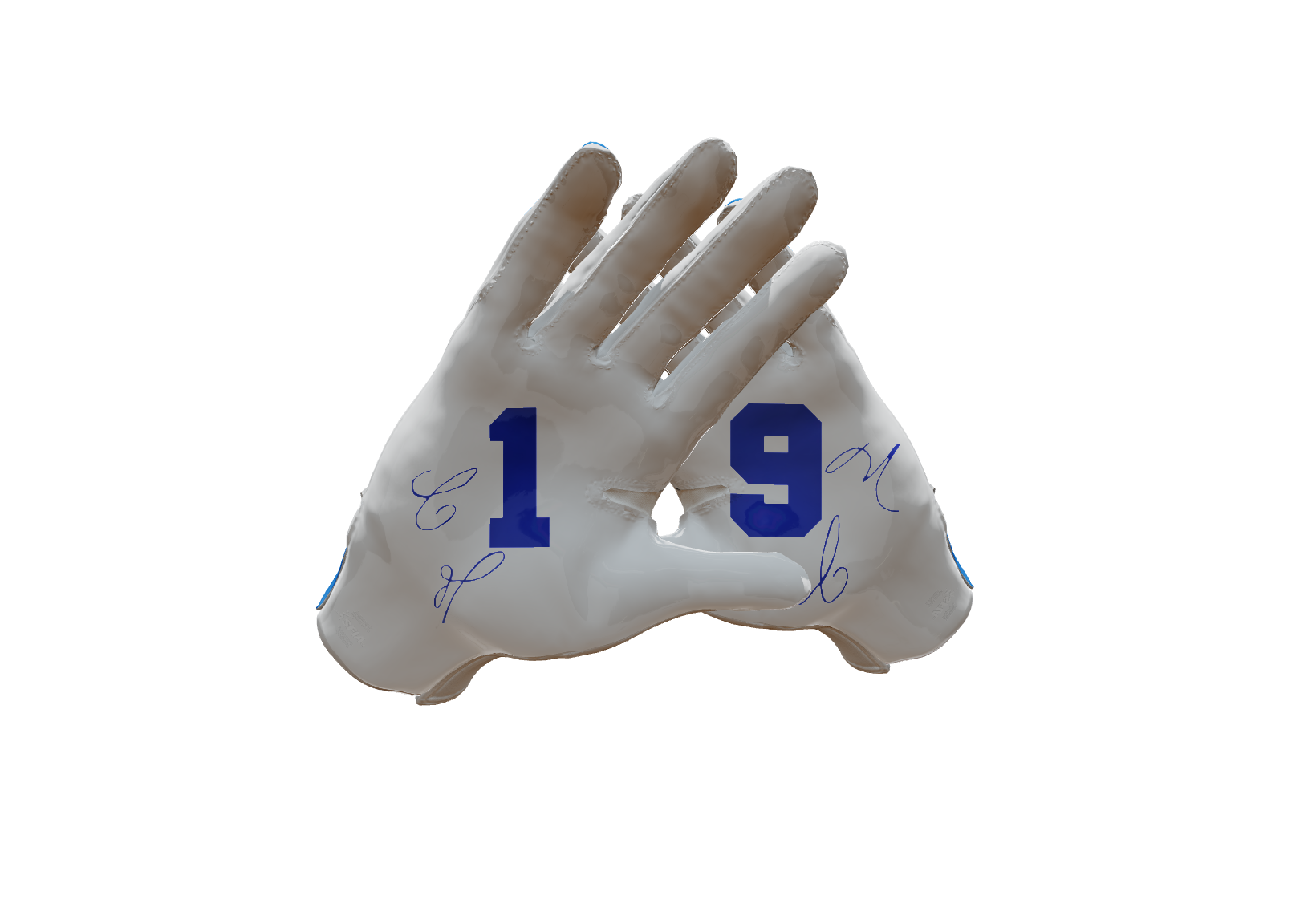 Custom Created Football Glove 290421