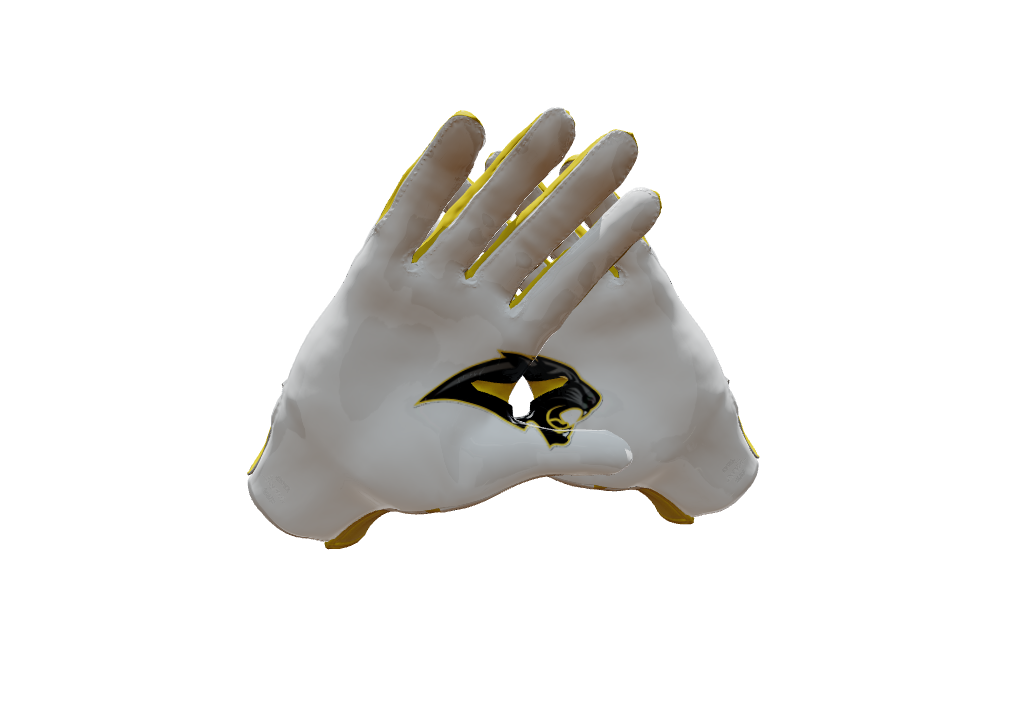 Custom Created Football Glove 409446