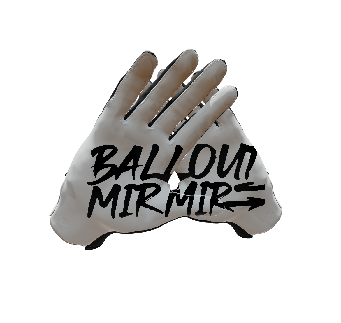 Custom Created Football Glove 778058