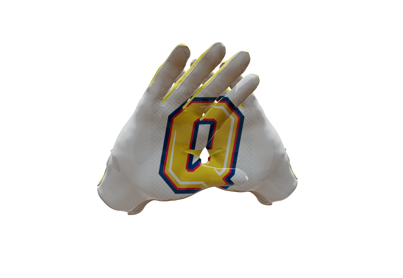 Custom Created Football Glove 693159