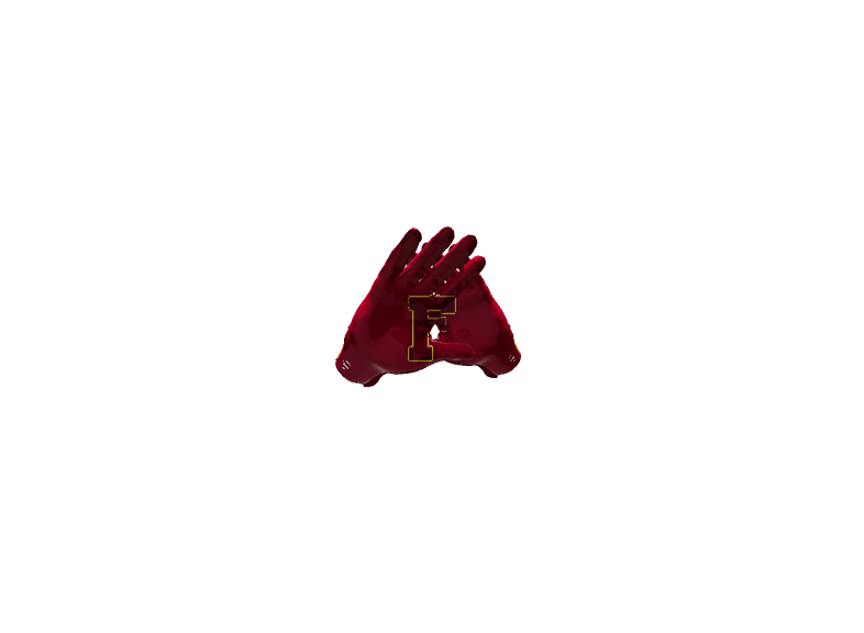 Custom Created Football Glove 663445