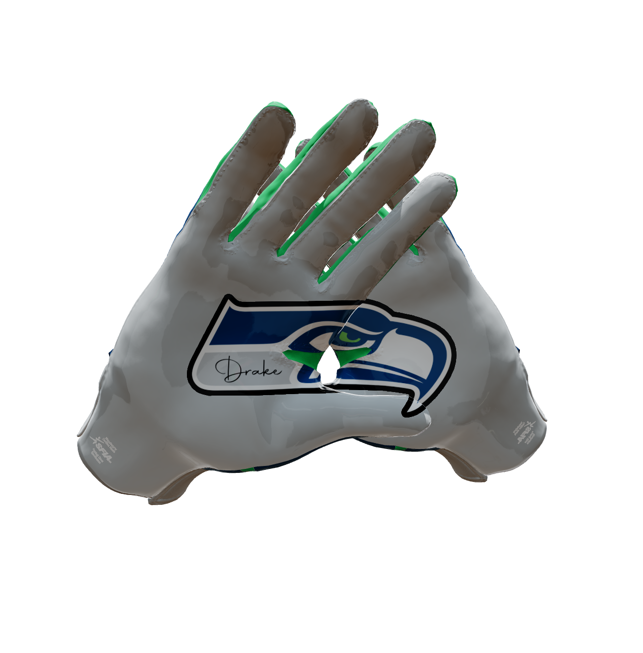Custom Created Football Glove 618898