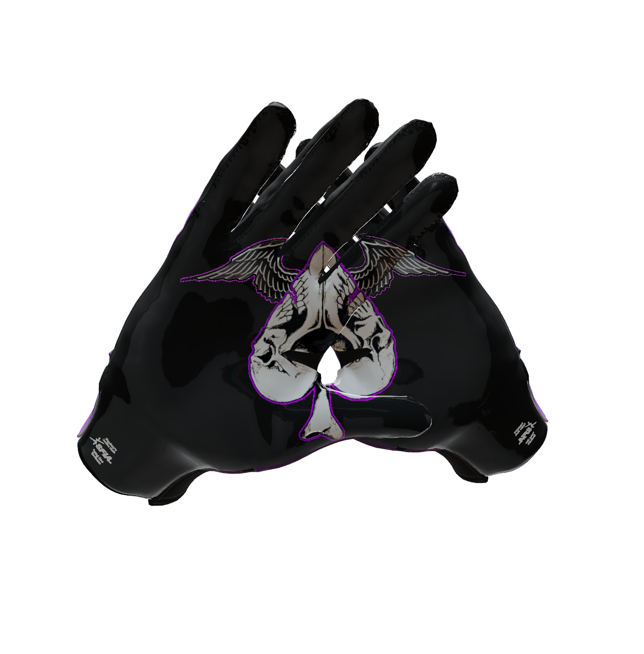 Custom Created Football Glove 694545
