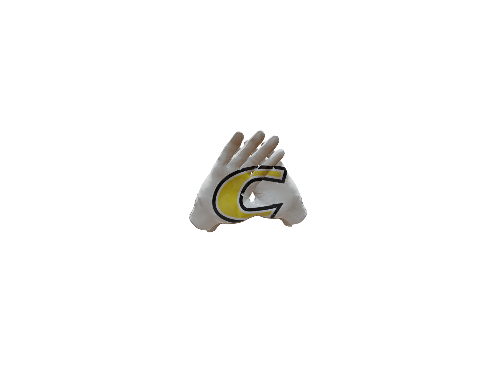 Custom Created Football Glove 468921