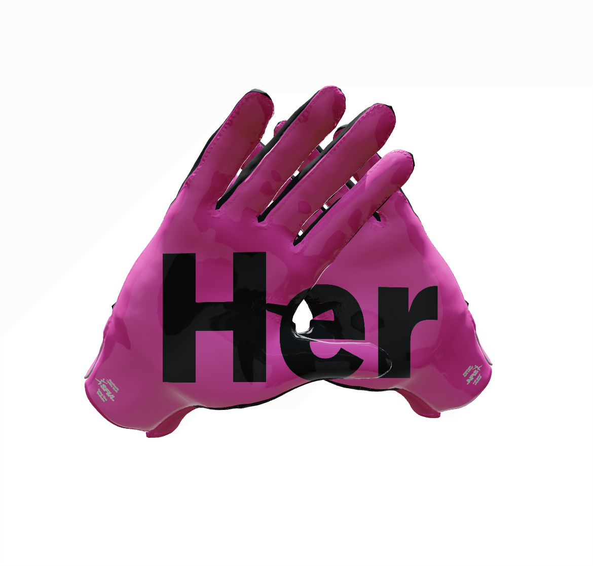 Custom Created Football Glove 932292