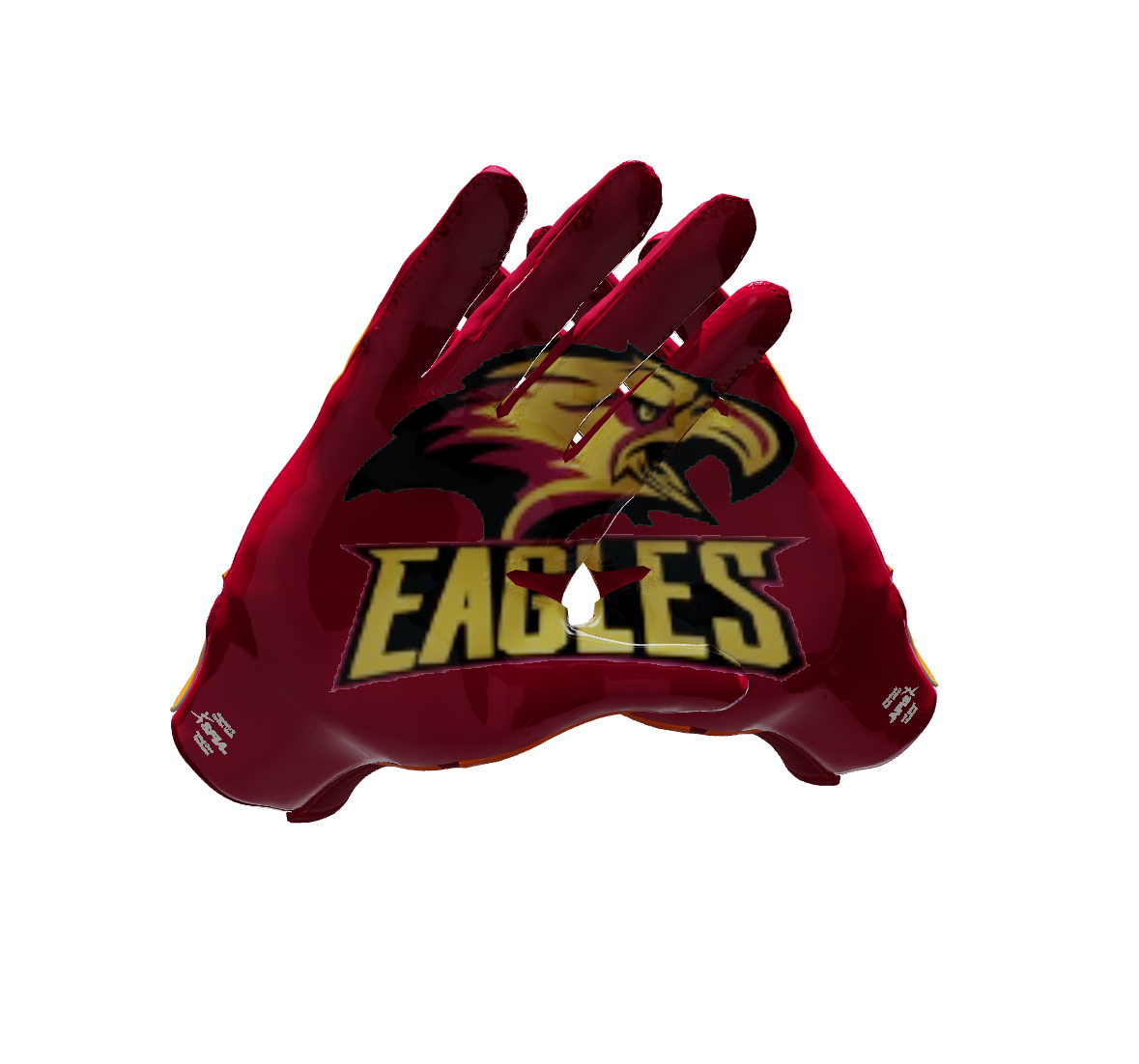Custom Created Football Glove 997105