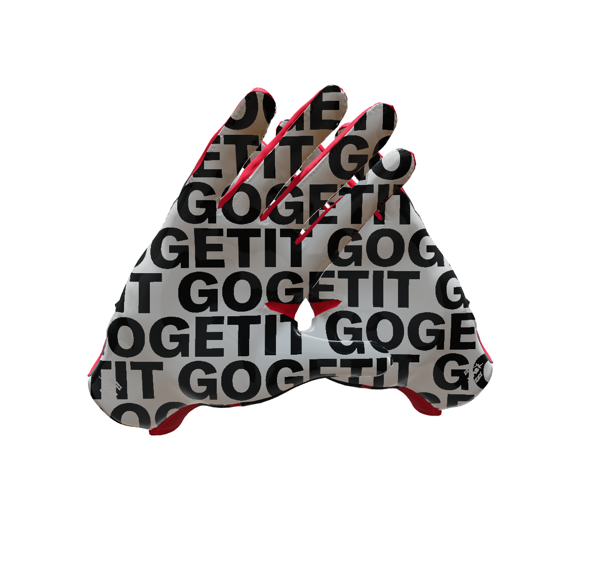 Custom Created Football Glove 160018