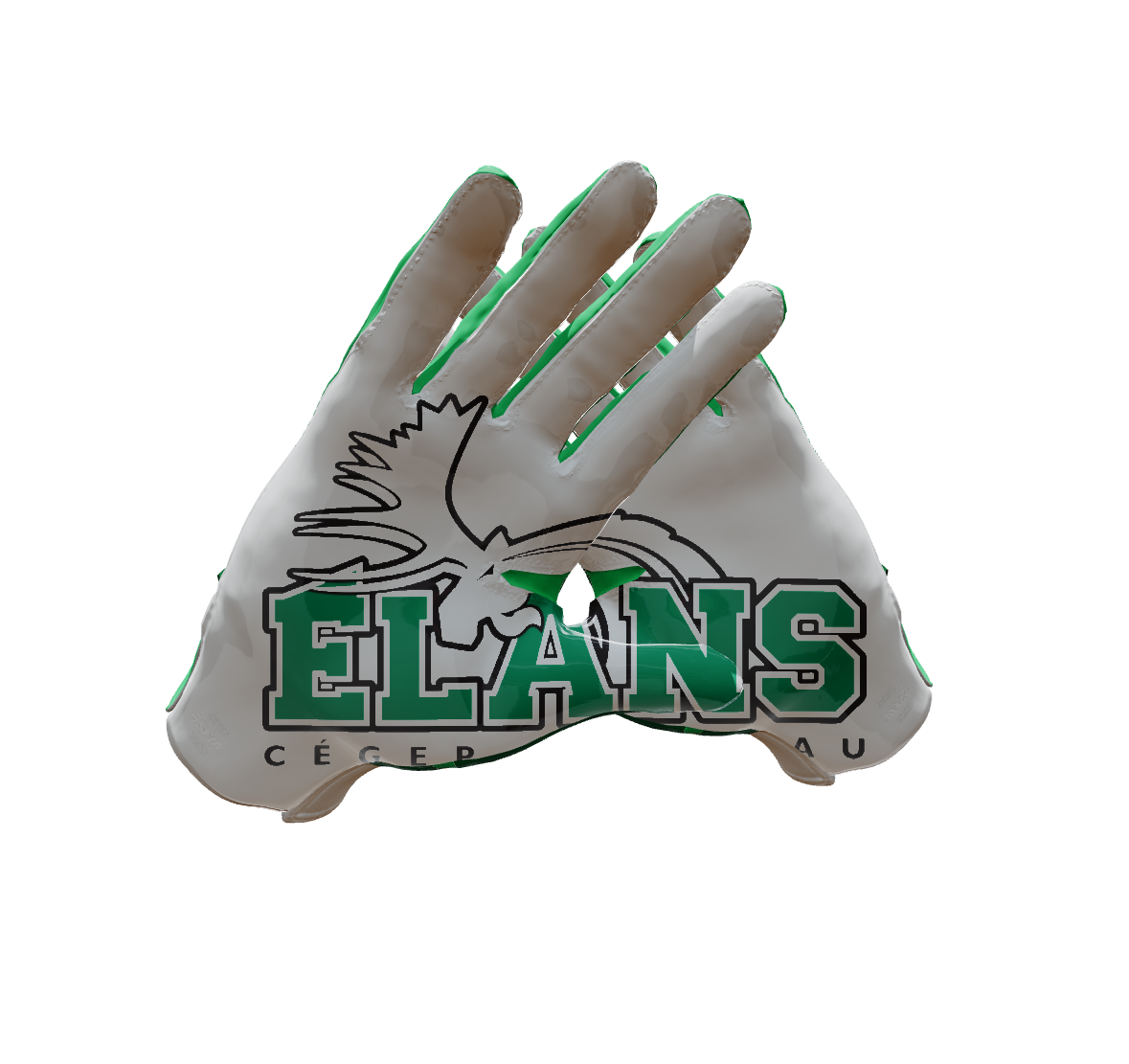 Custom Created Football Glove 751242