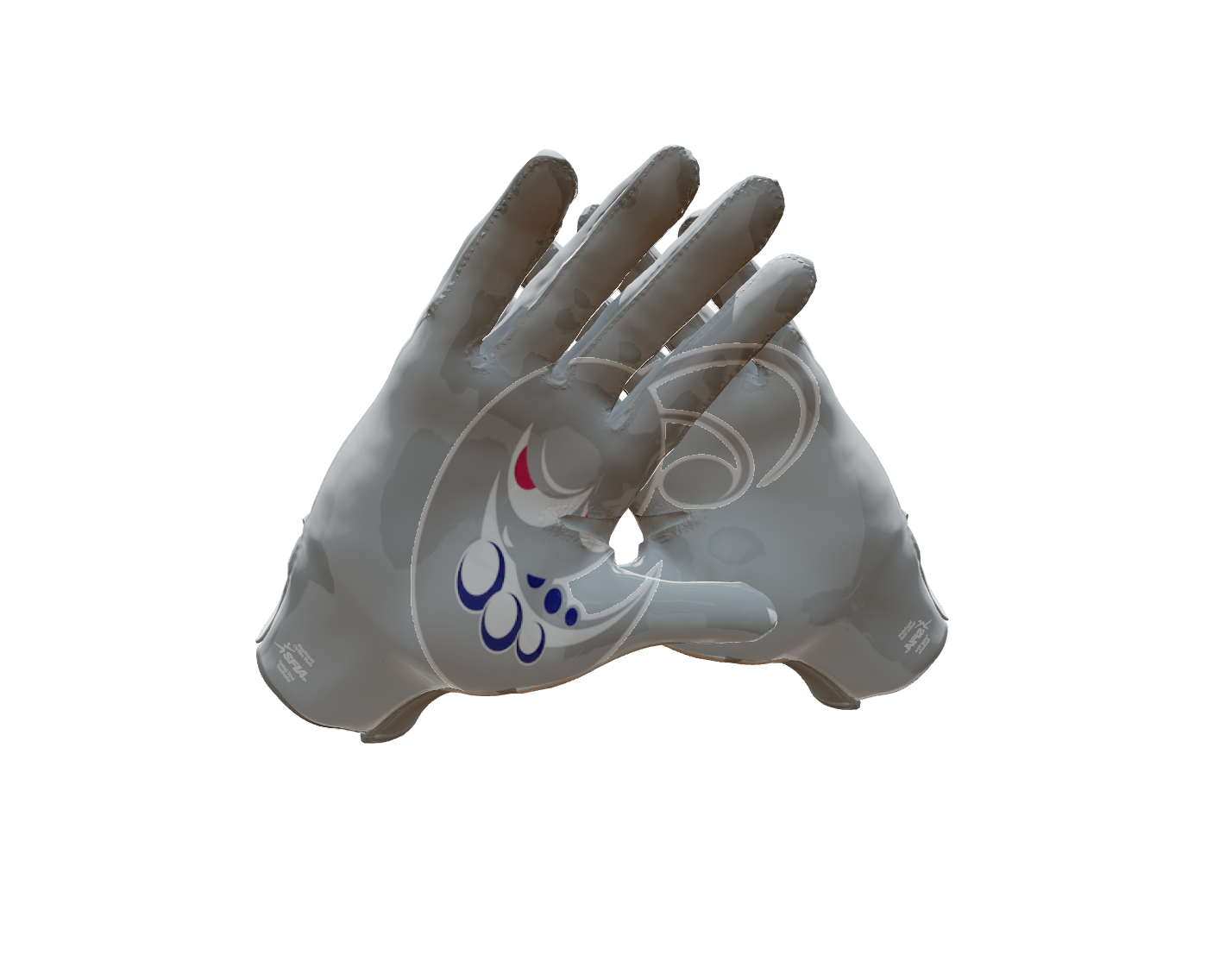 Custom Created Football Glove 791008
