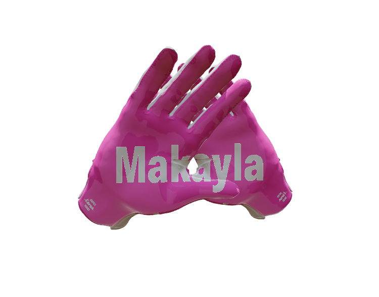 Custom Created Football Glove 285022