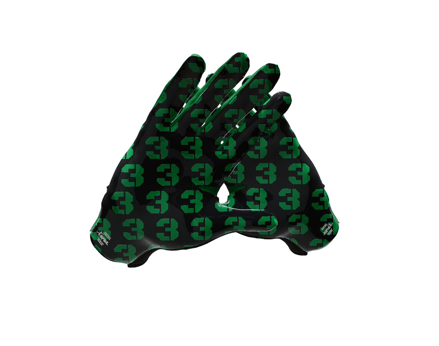 Custom Created Football Glove 299595