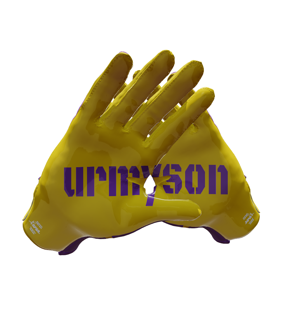 Custom Created Football Glove 334646