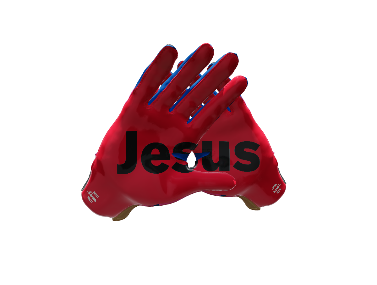 Custom Created Football Glove 488560