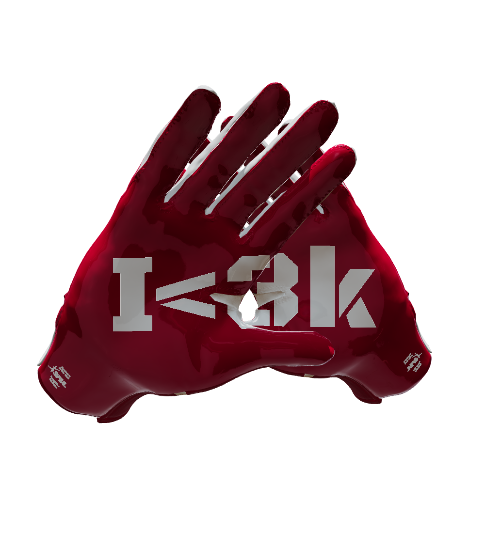 Custom Created Football Glove 913818