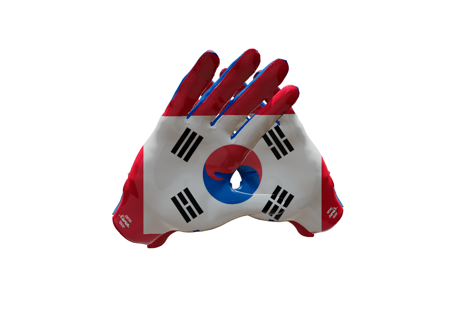 Custom Created Football Glove 852287