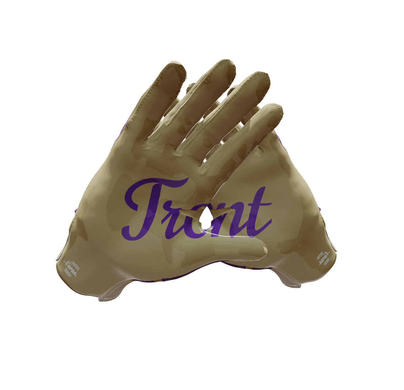 Custom Created Football Glove 122223