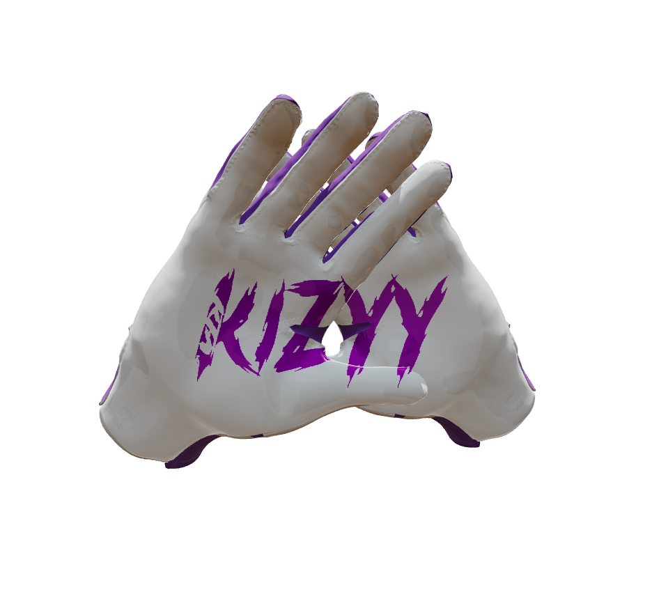 Custom Created Football Glove 305829