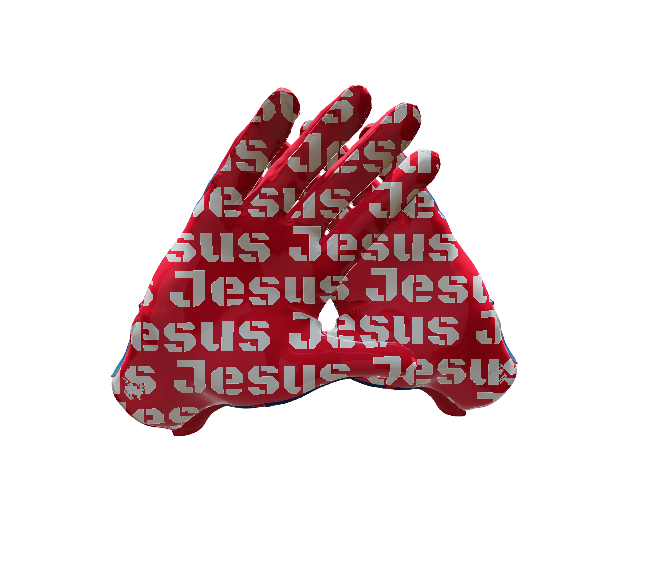 Custom Created Football Glove 862943