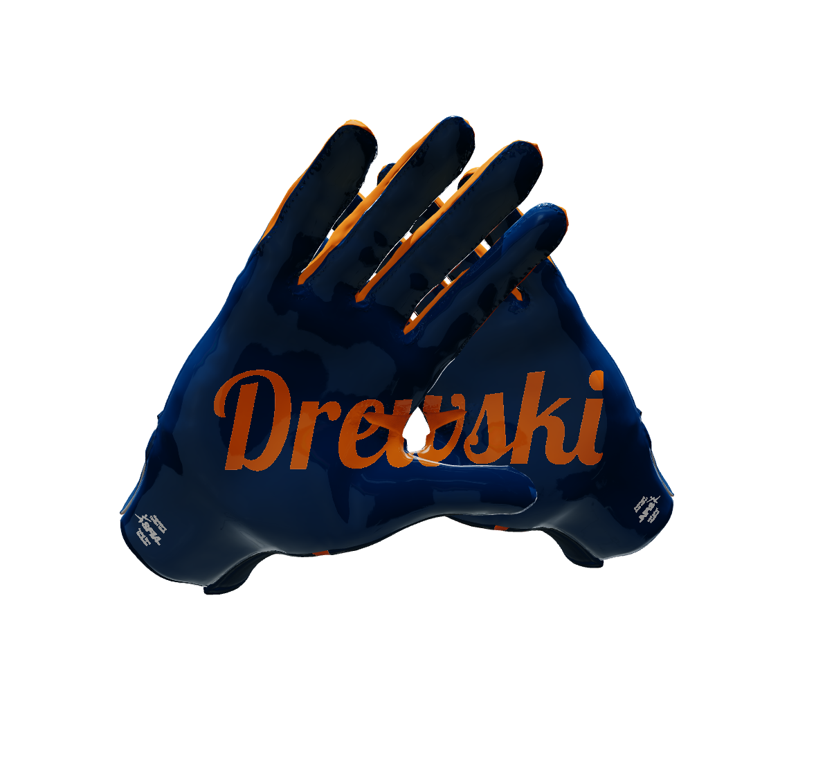 Custom Created Football Glove 347830