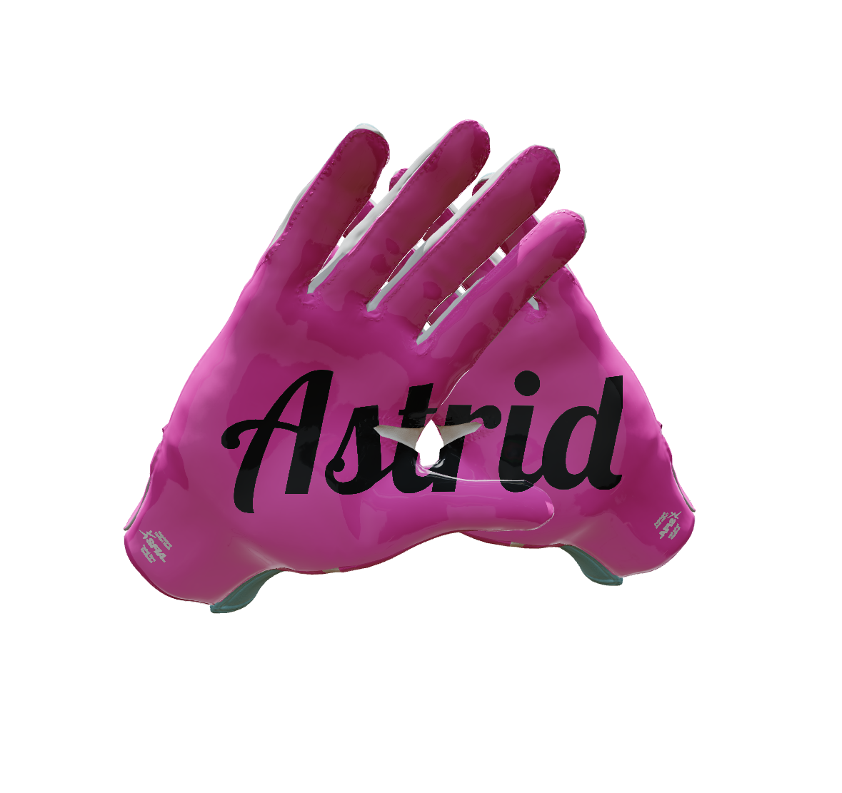 Custom Created Football Glove 994899