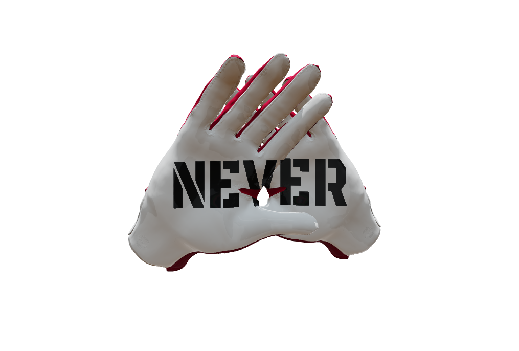 Custom Created Football Glove 159911