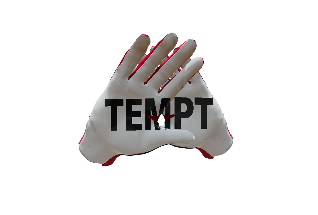 Custom Created Football Glove 673692