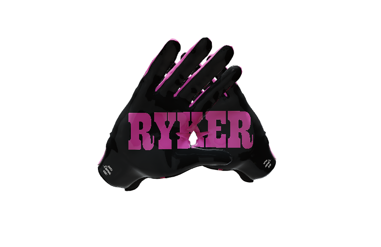 Custom Created Football Glove 749653