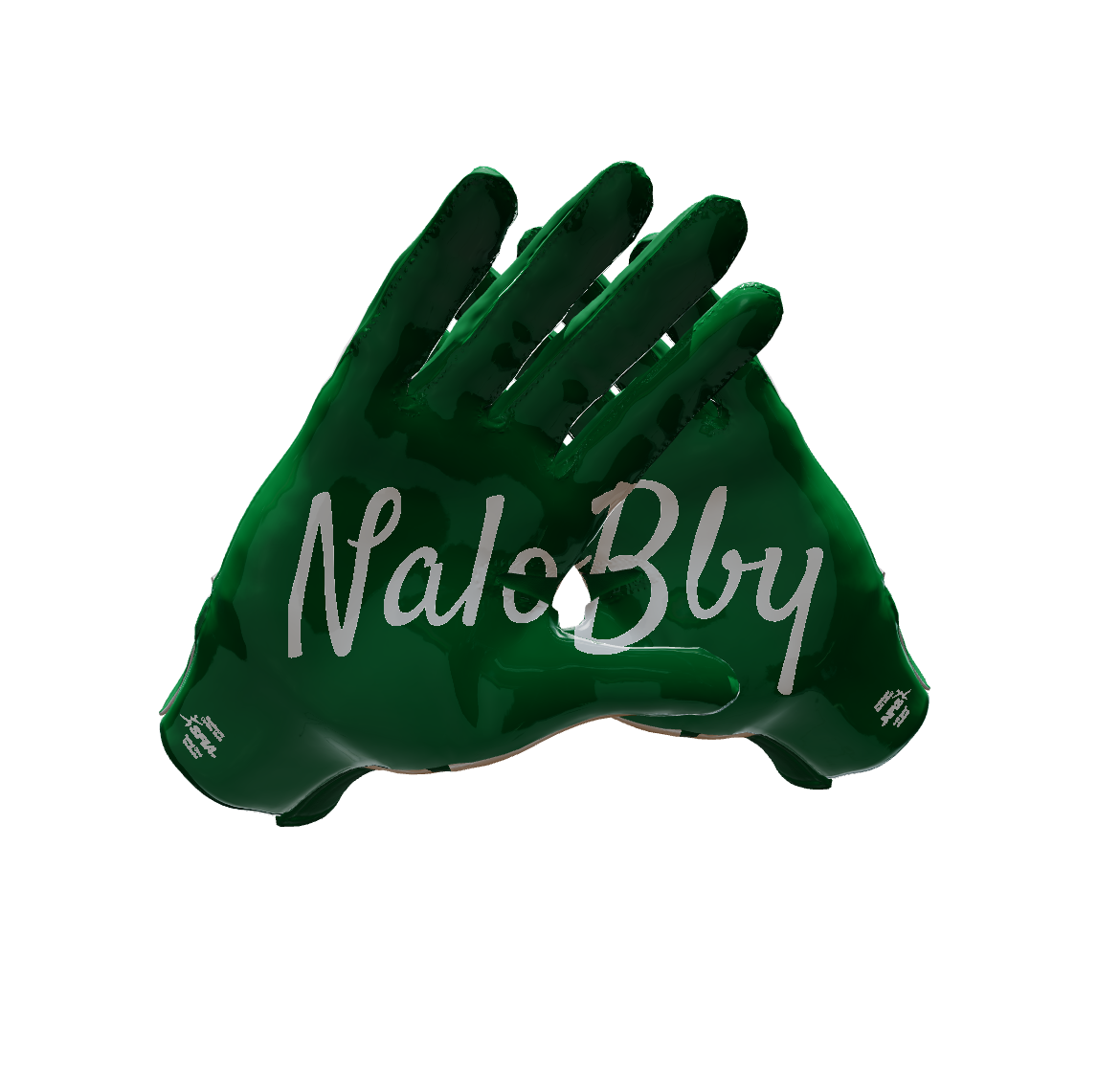 Custom Created Football Glove 816427