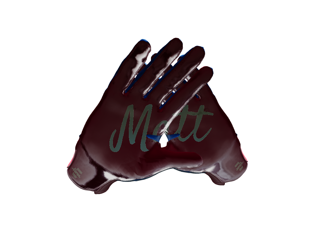 Custom Created Football Glove 635318