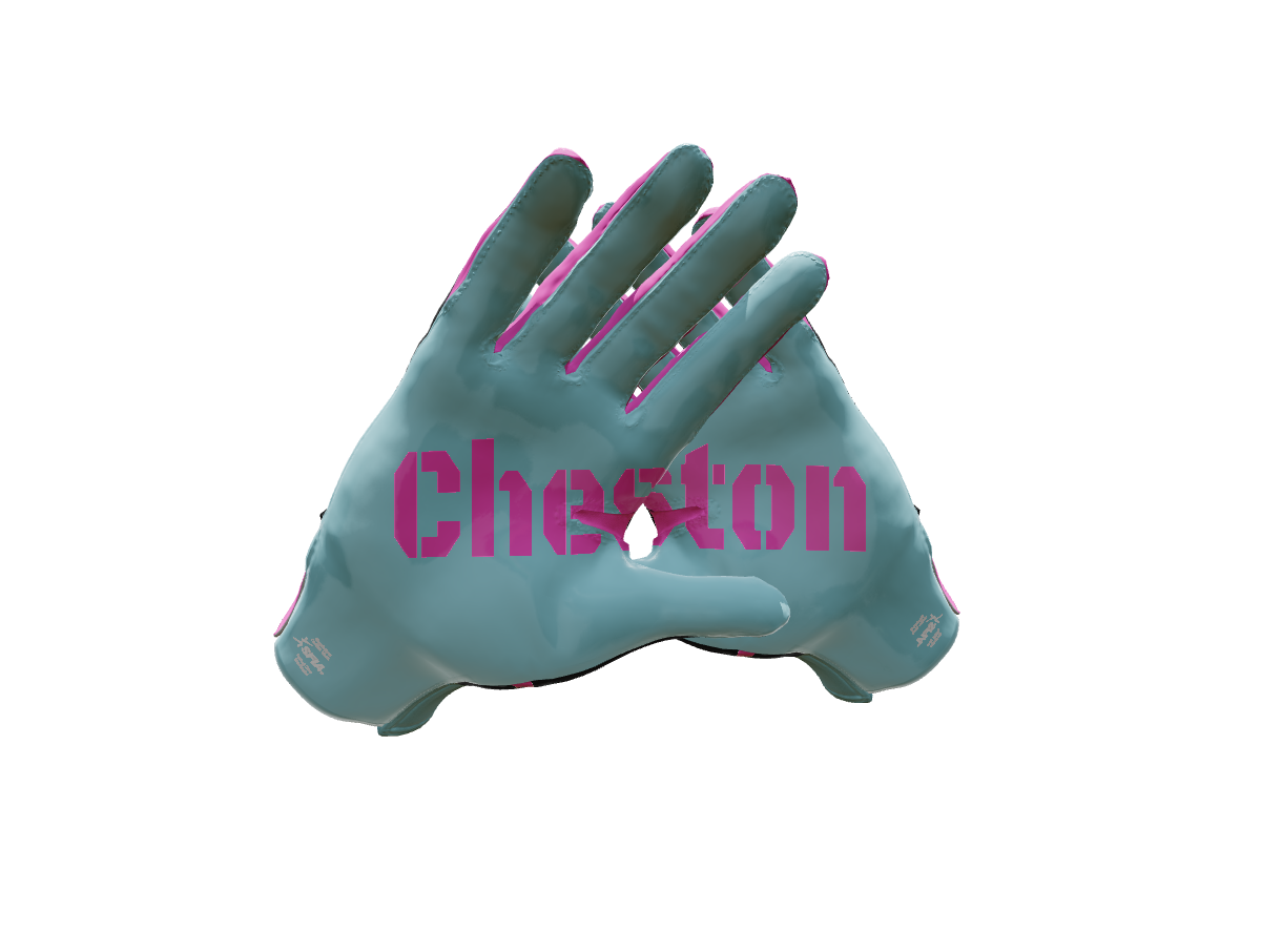 Custom Created Football Glove 452689