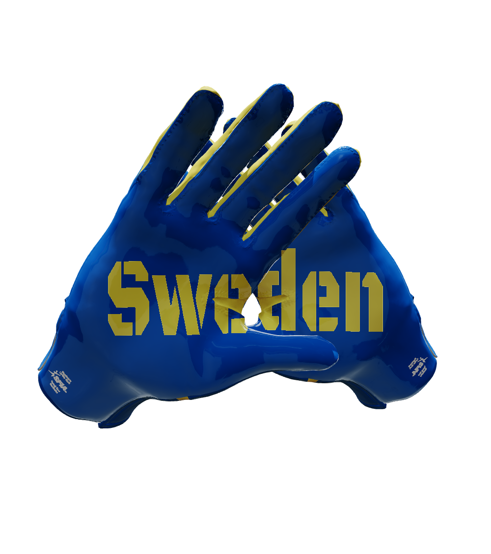 Custom Created Football Glove 758130