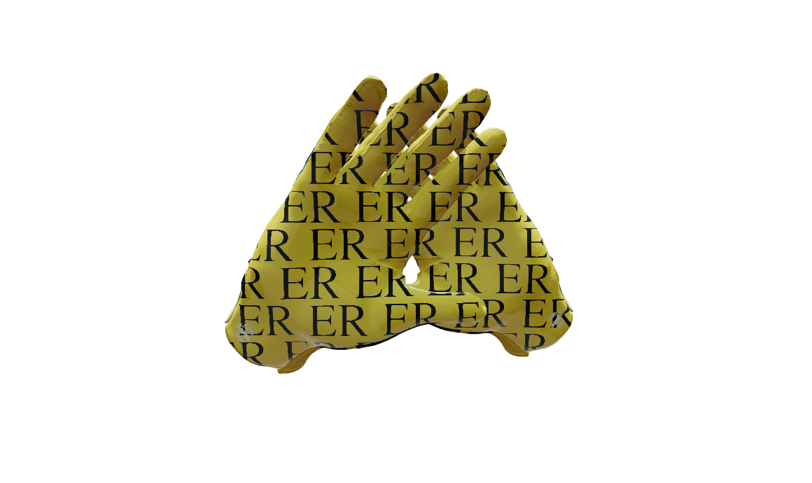 Custom Created Football Glove 115783