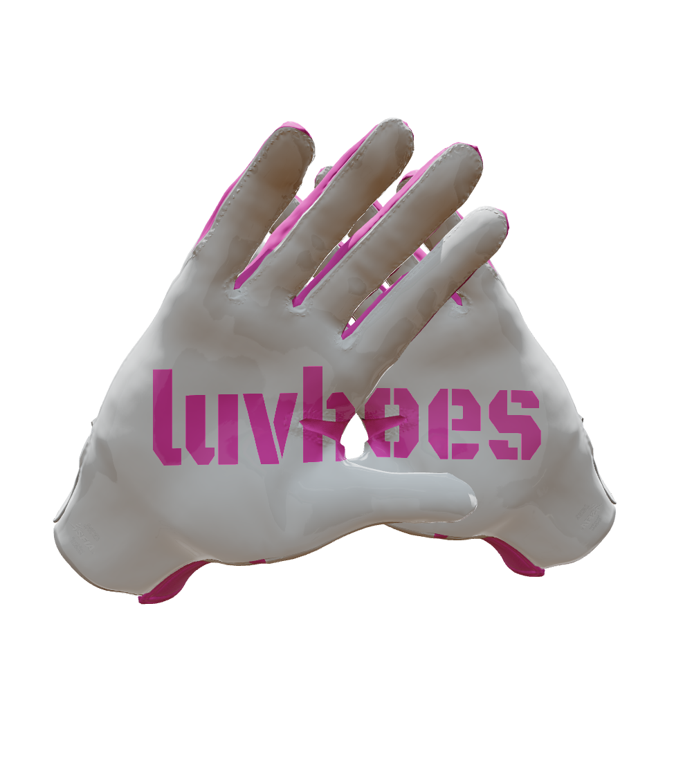 Custom Created Football Glove 610109