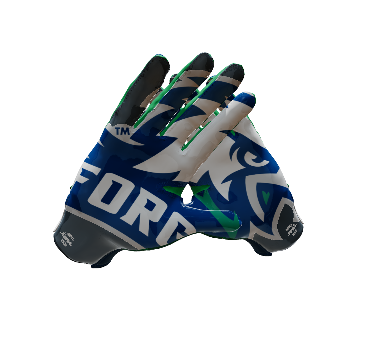 Custom Created Football Glove 727747