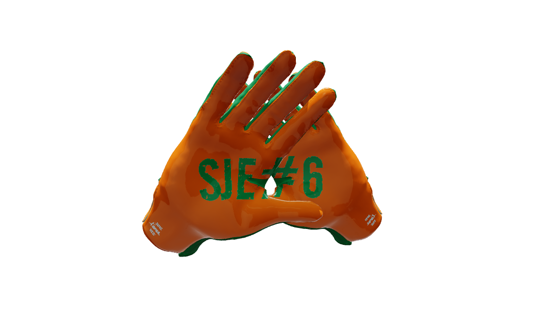Custom Created Football Glove 641806